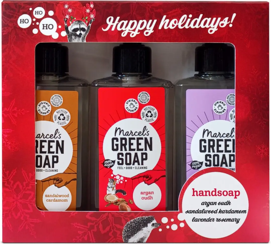 Marcel's Green Soap Geschenkset Handzeep Argan & Oudh