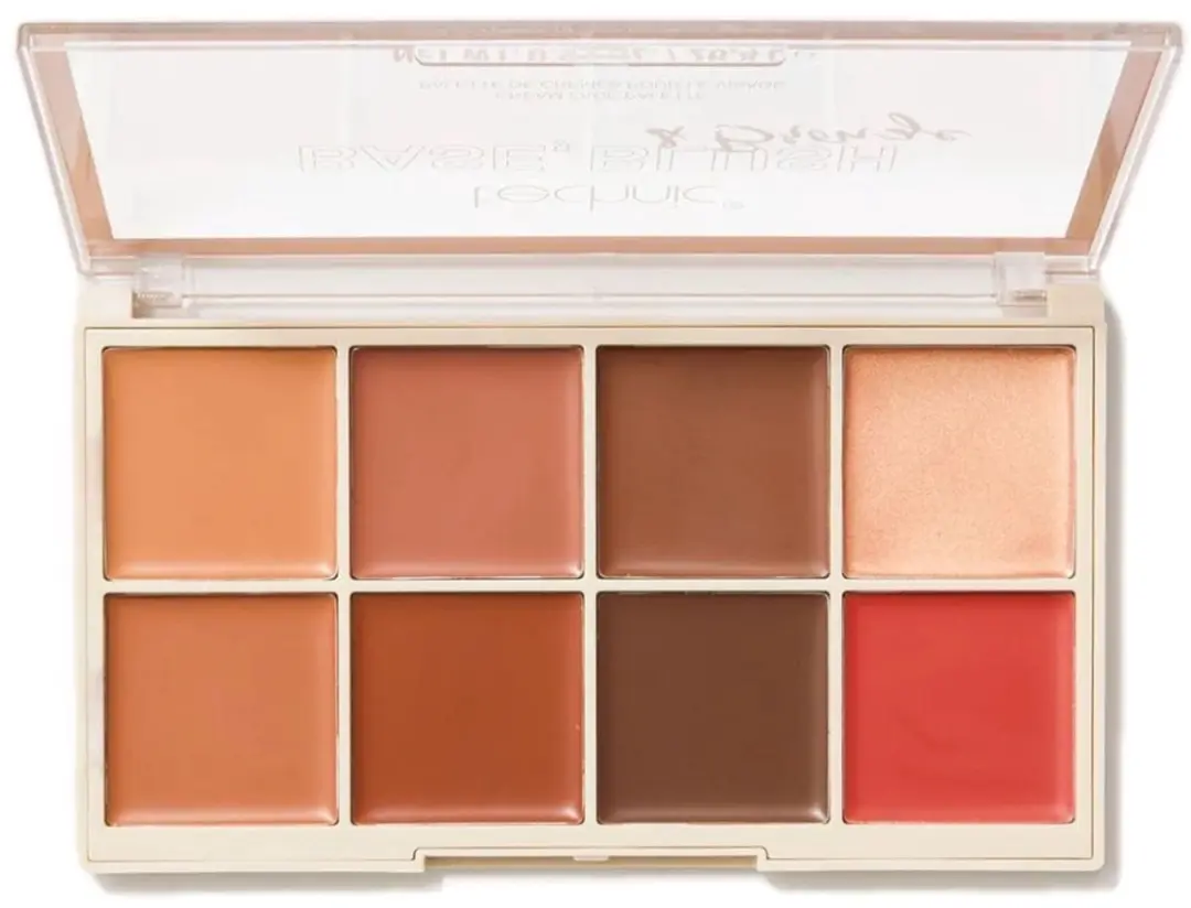 Technic Base Blush & Bronze Palette - Donkere huidskleur - 8 Stuks