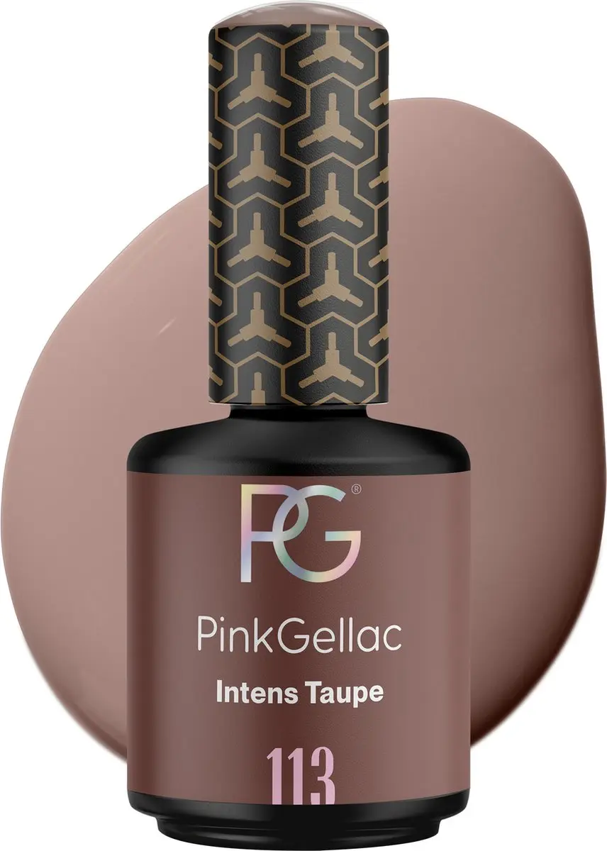 Pink Gellac 113 Intens Taupe Gellak 15ml