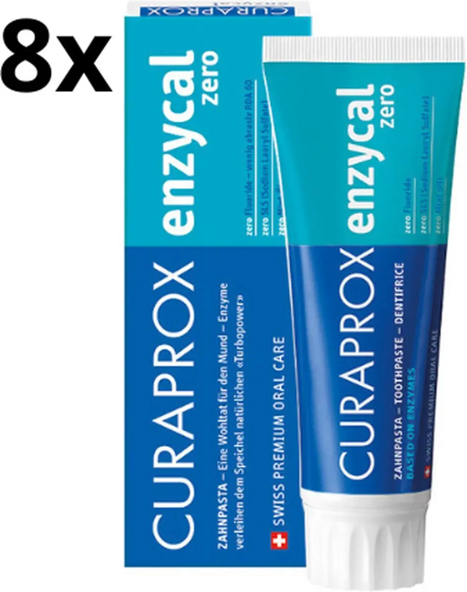 Curaprox Enzycal Zero Fluoride Tandpasta