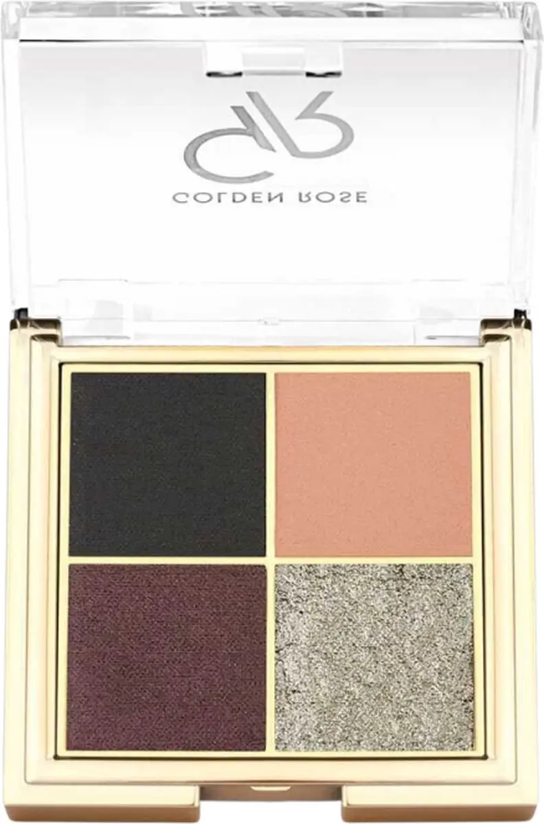Golden Rose Quattro Eyeshadow Palette 01