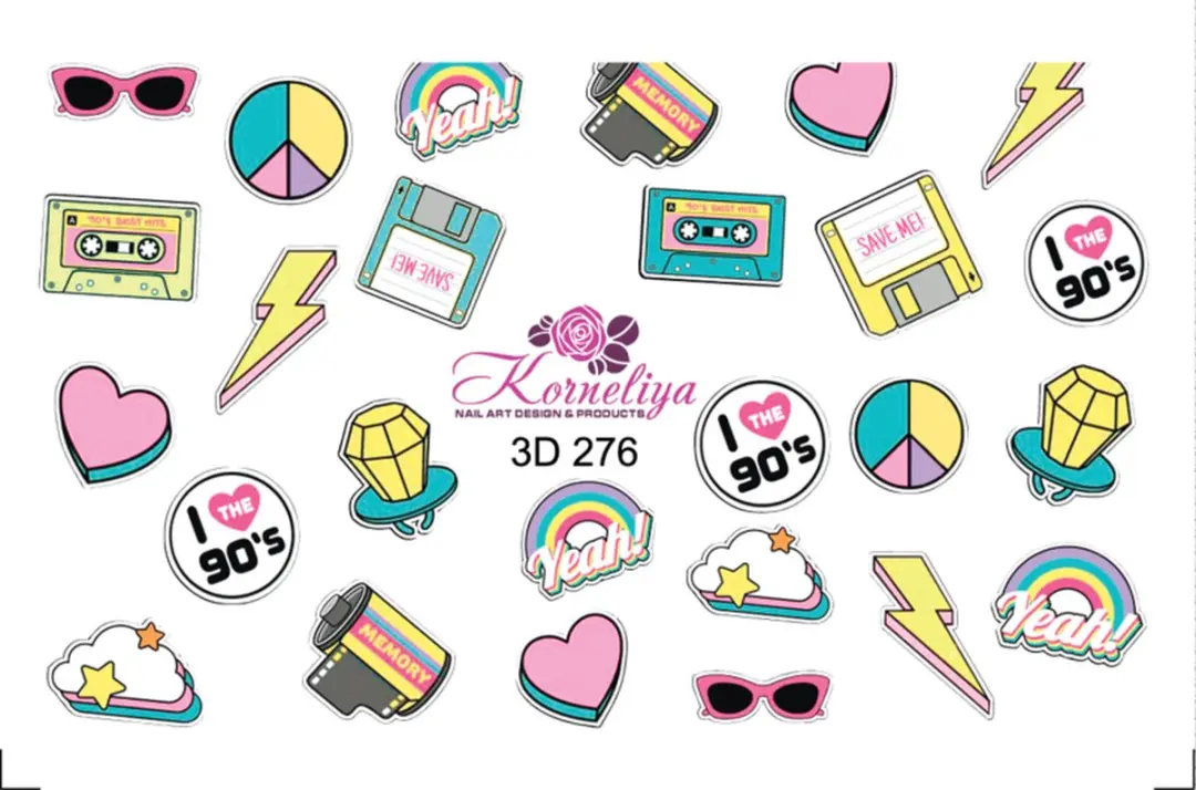 Korneliya 3D Waterdecal 276