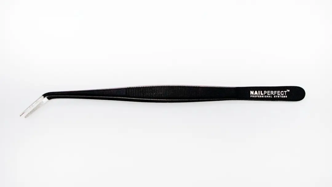 Nail Perfect Blauwe Pincet