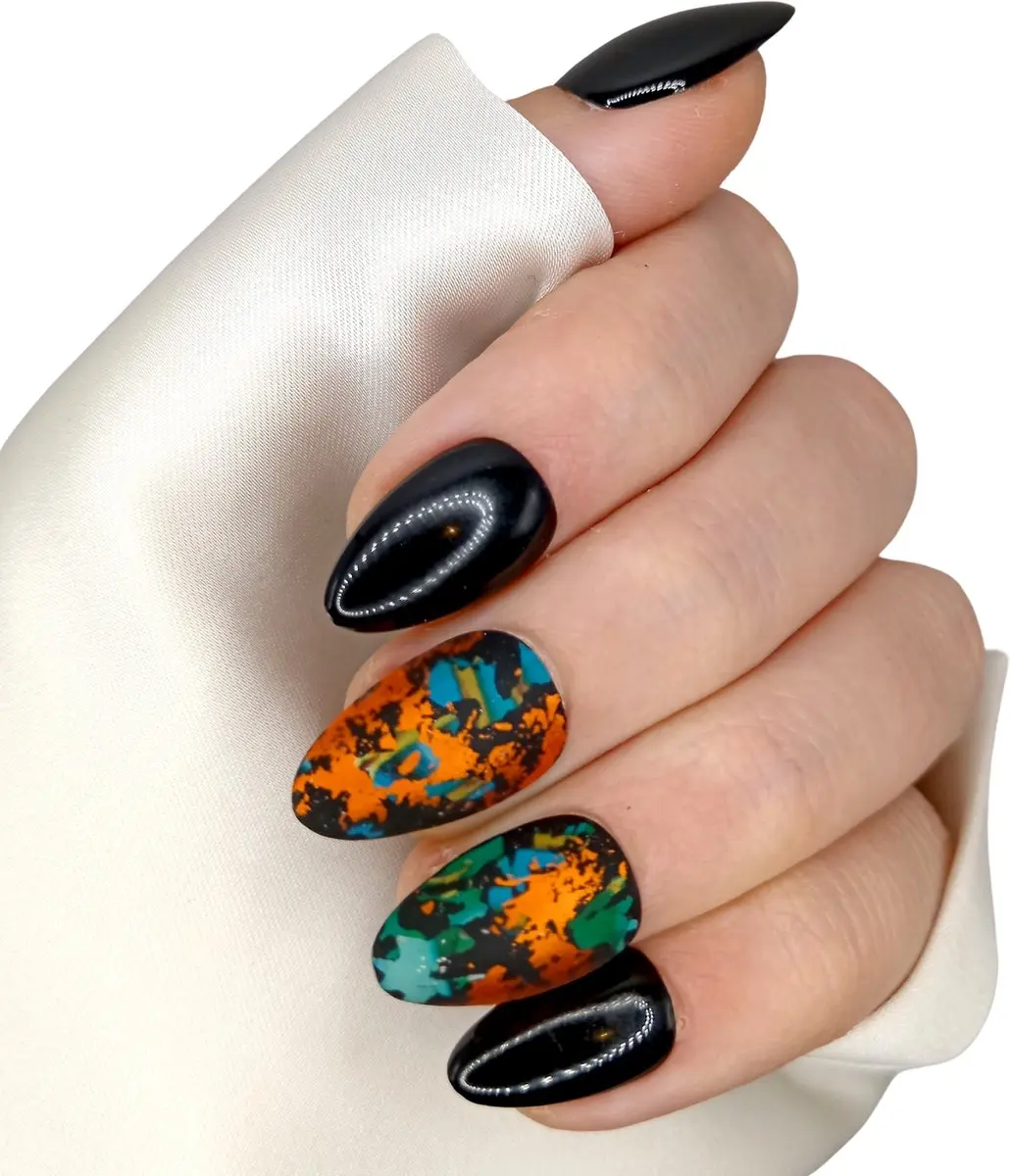 SD Press on Nails B-154 Plaknagels XS Stiletto