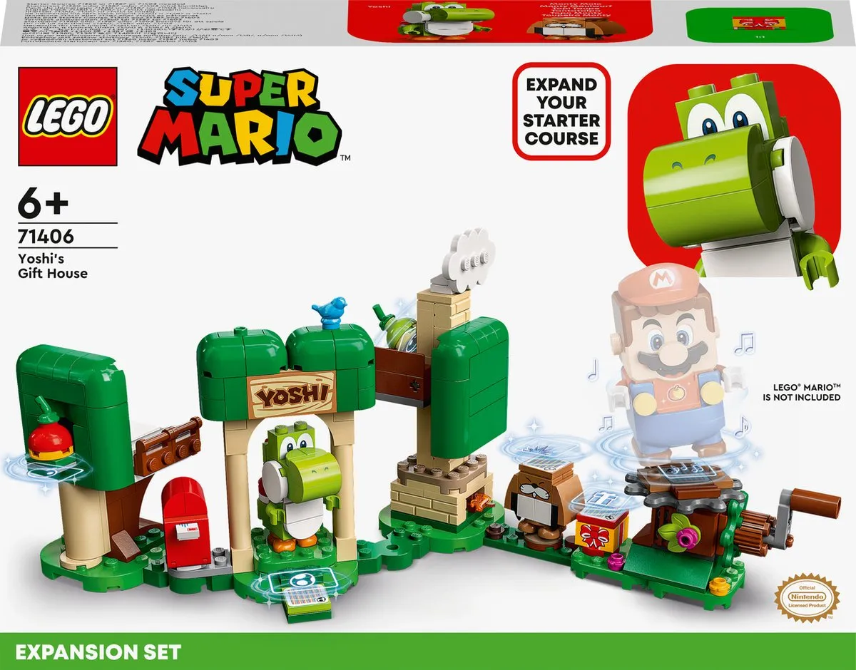 LEGO Super Mario Yoshi’s Cadeauhuisje 71406