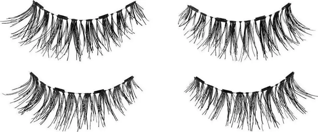 Ardell Magnetic Lashes Double Demi Wispies - Zwart