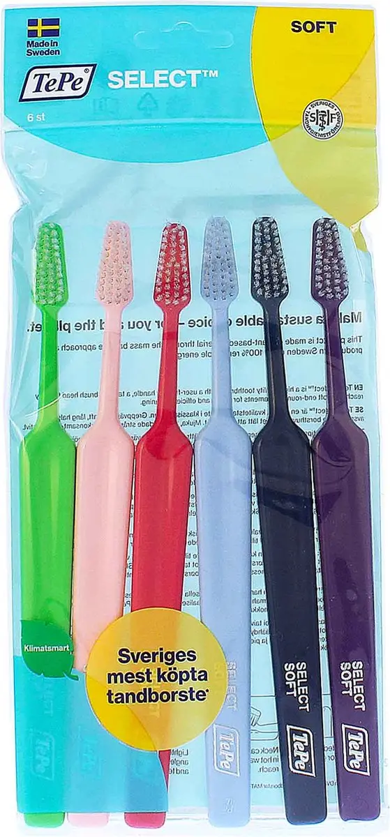 TePe Select Zachte Tandenborstel - 6 Stuks
