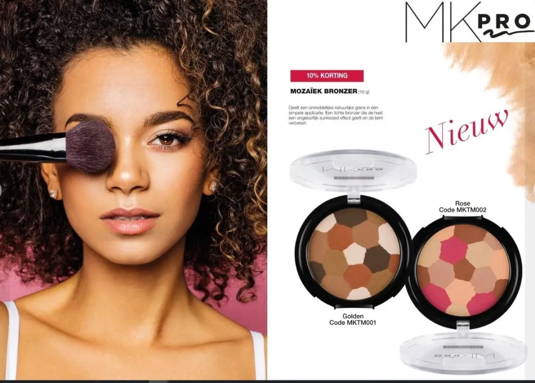 NIOBLU MKpro Mozaïek Powder Rose - 10g