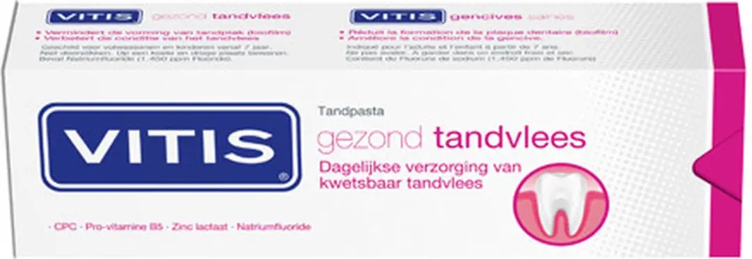 Vitis Tandpasta Gezond Tandvlees 75ml