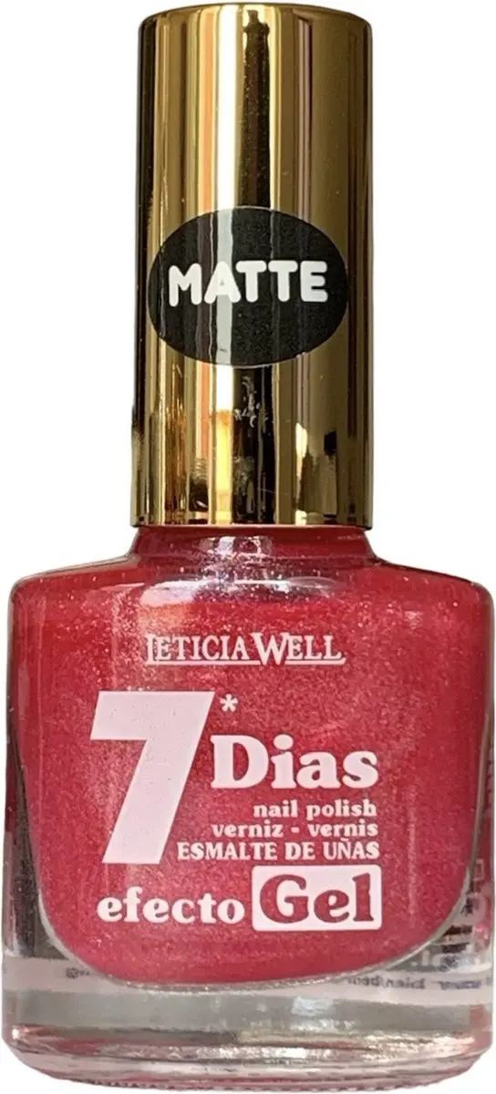 Leticia Well Nagellak Matte Shimmer Licht Roze 251