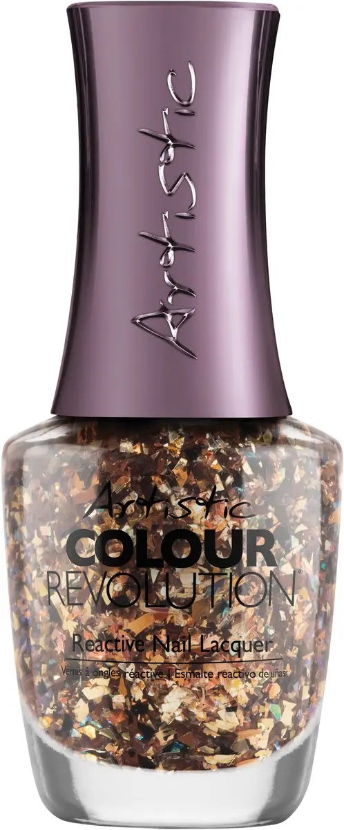 Artistic Nail Design Colour Revolution Street Chic Royale Goud Glitter 15ml