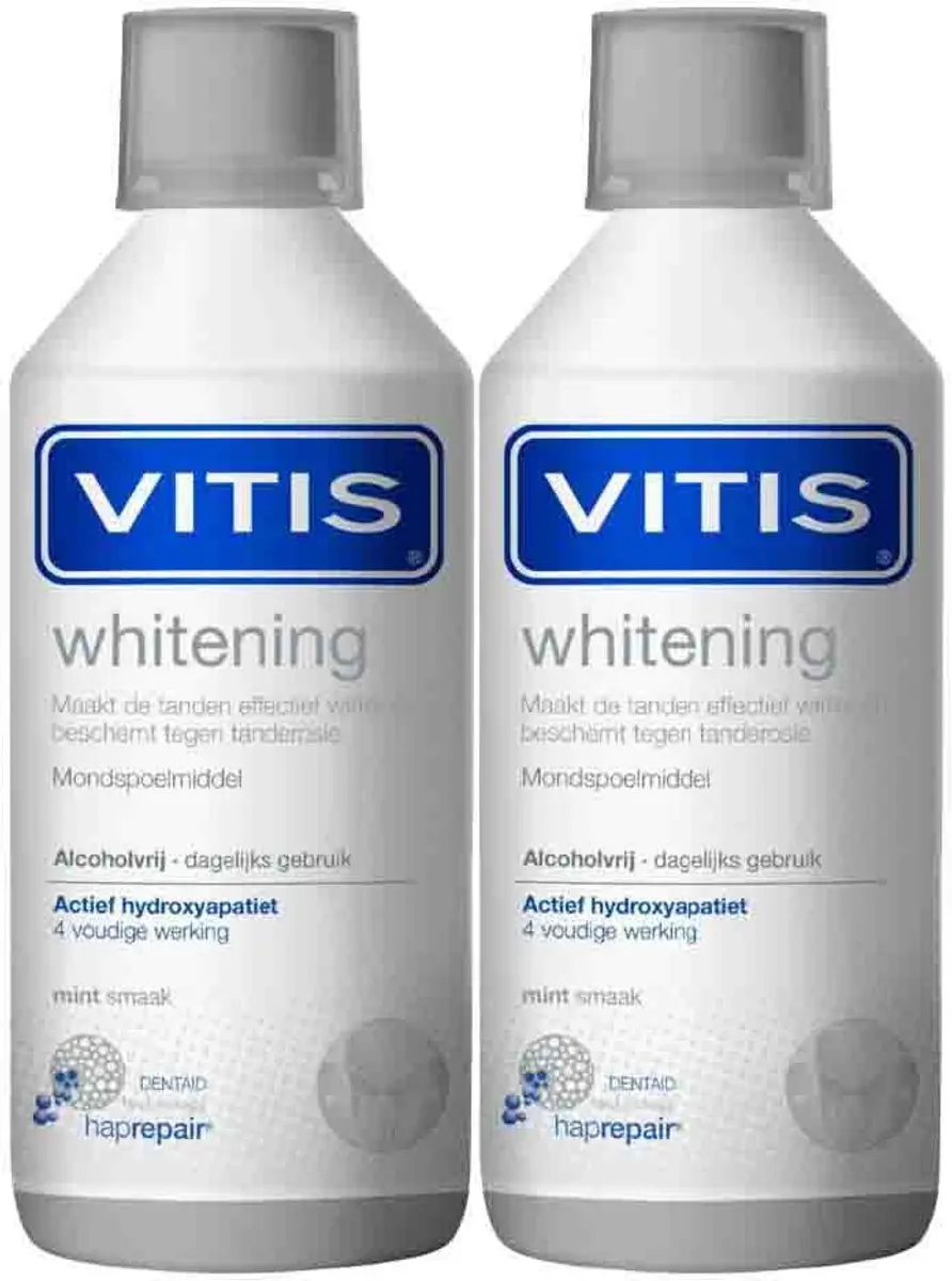Vitis Mondwater Whitening 500ml
