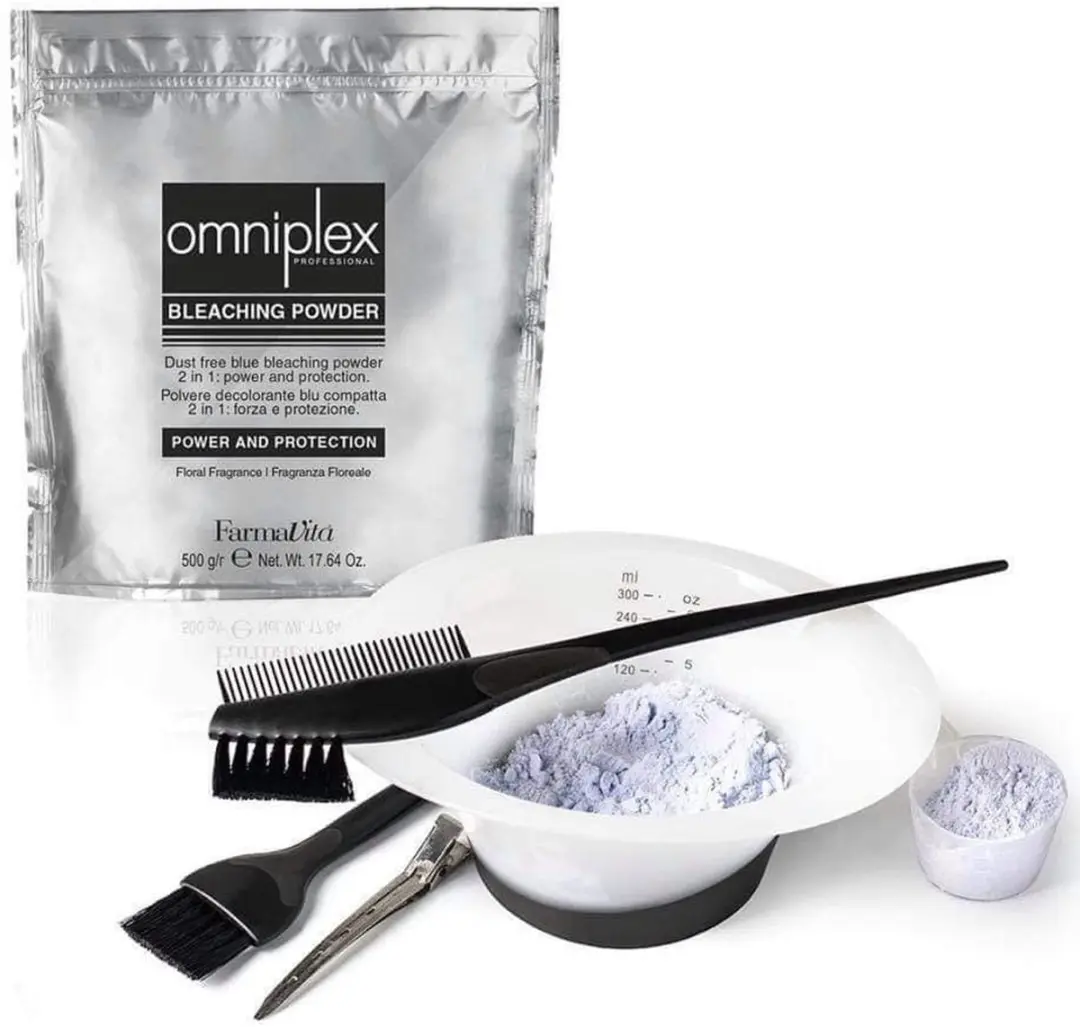 Farmavita Omniplex Bleaching Poeder 500g - Blauw