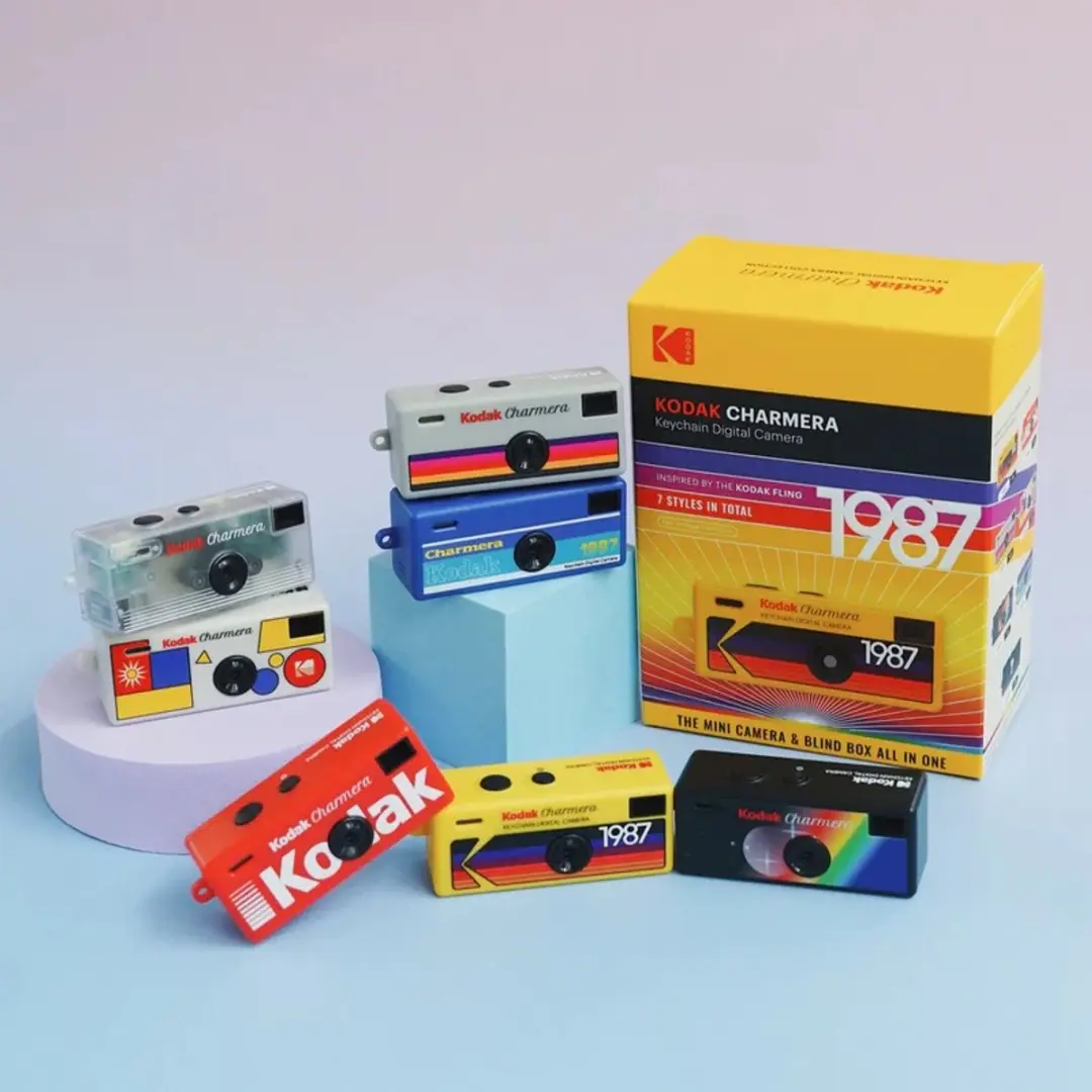 Kodak Charmera KF0601 Keychain Camera - Meerkleurig
