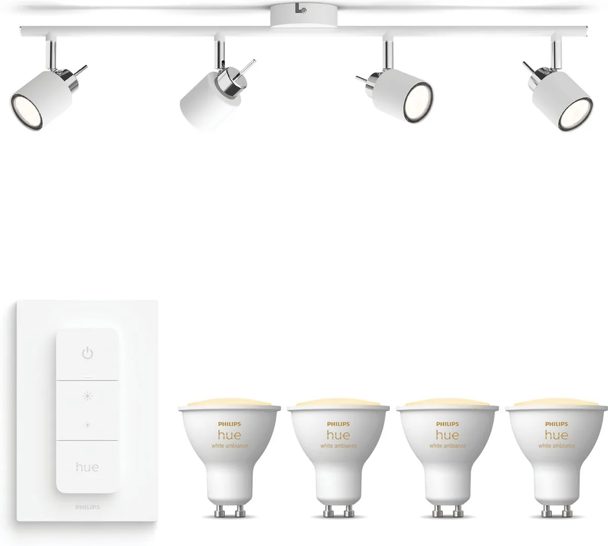 Philips Hue Meranti Opbouwspot 4x GU10