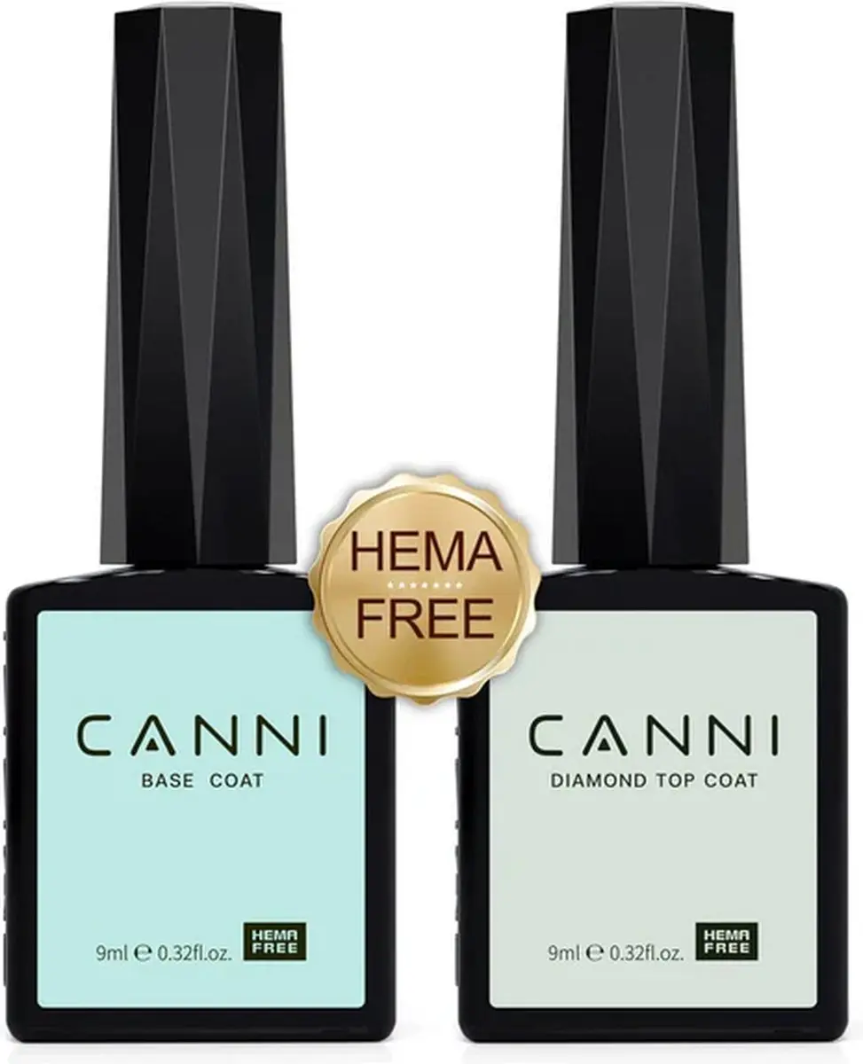 Canni Top & Base Coat UV Gellak Set 18ml