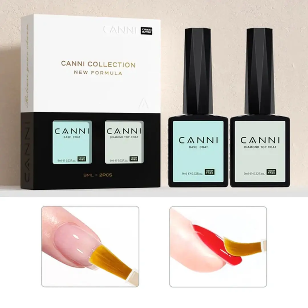 Canni Top & Base Coat UV Gellak Set 18ml