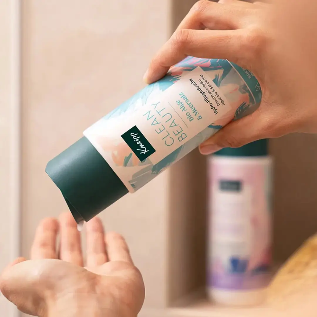 Kneipp Clean Beauty Hydro Douchegel Bio Alge & Meersalz - 6x200ml