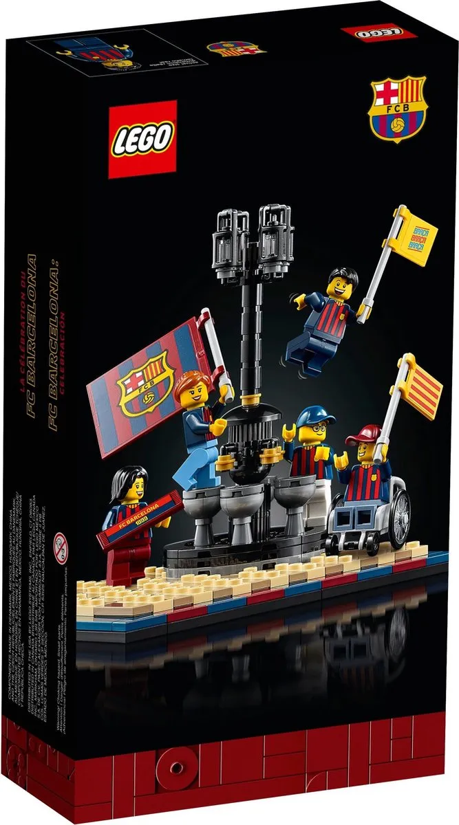 LEGO FC Barcelona Celebration 40485 - 158 Stukken - 5 Minifiguren - afbeelding 5 van 5