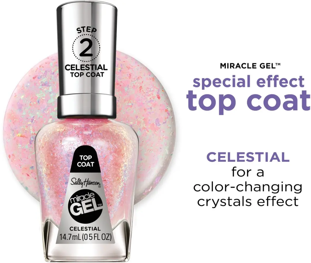 Sally Hansen Miracle Gel Toplaag Celestial IV 15ml