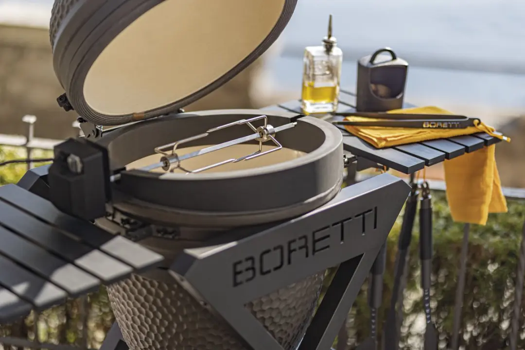 Boretti BBA99 BBQ Draaispit Rotisserie - Grijs