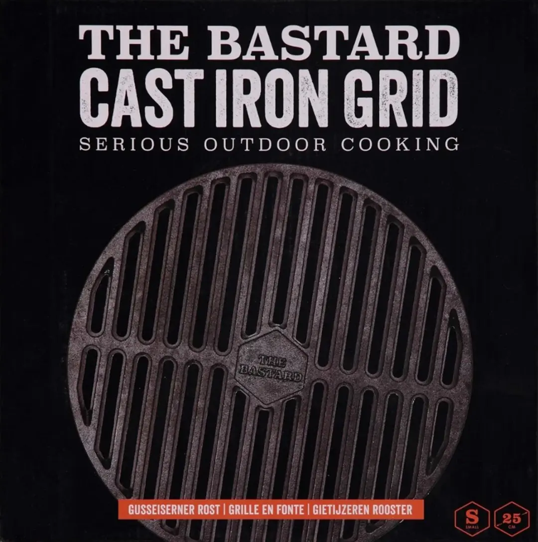 The Bastard BB038 Gietijzeren Rooster - Medium - Zwart - afbeelding 6 van 6