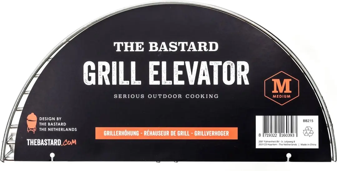 The Bastard Grill Elevator BB215 - Zilver
