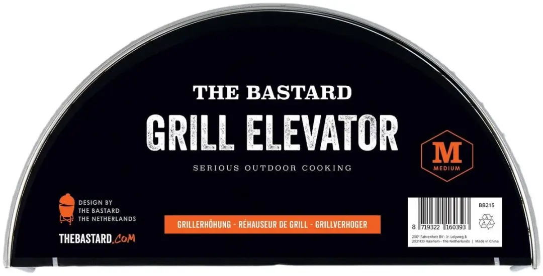 The Bastard Grill Elevator BB215 - Zilver