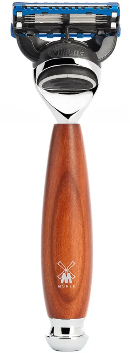 Mühle Fusion Scheermes Vivo Pruimenhout
