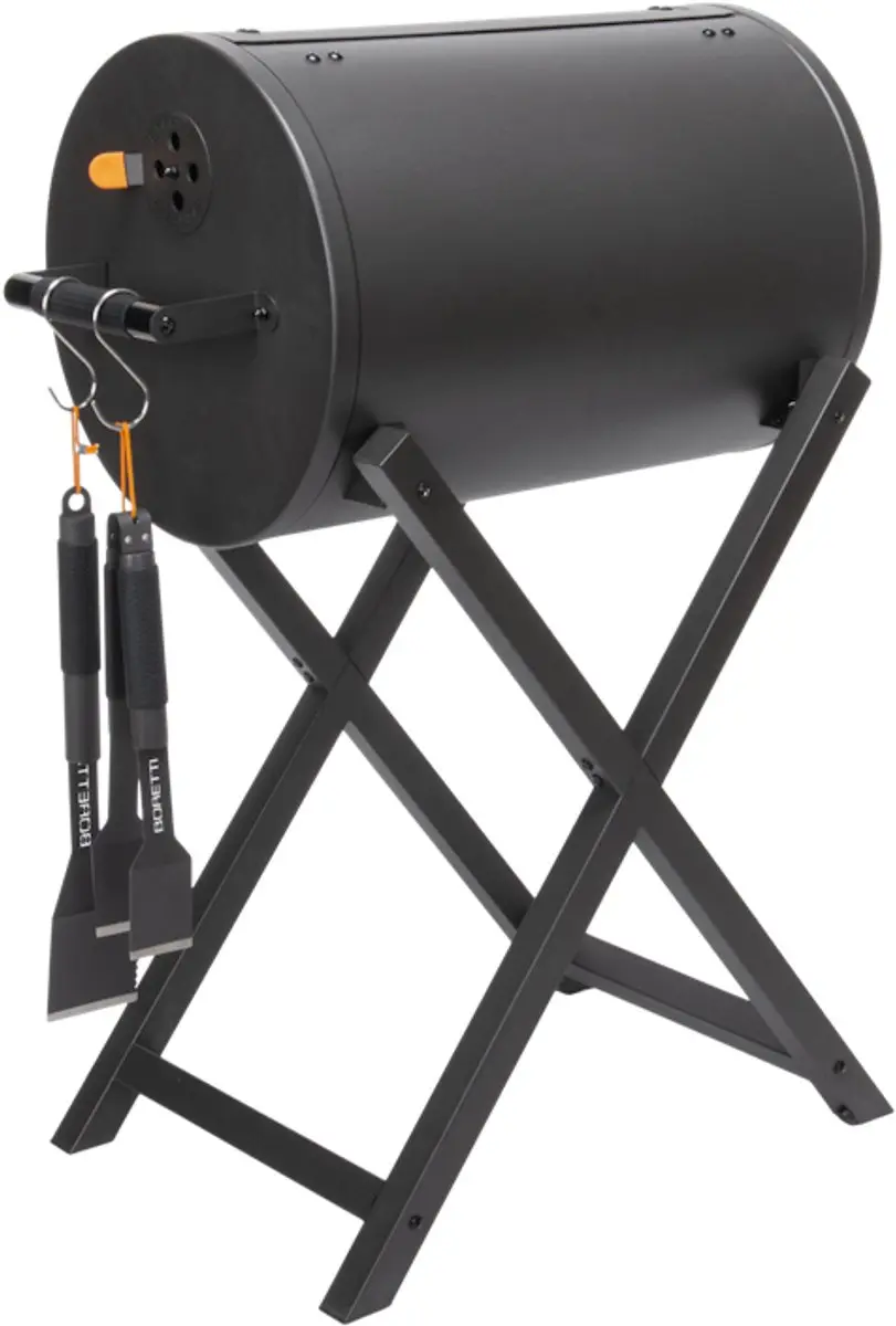 Boretti Fratello 2.0 Houtskool Barbecue 41cm - Antraciet
