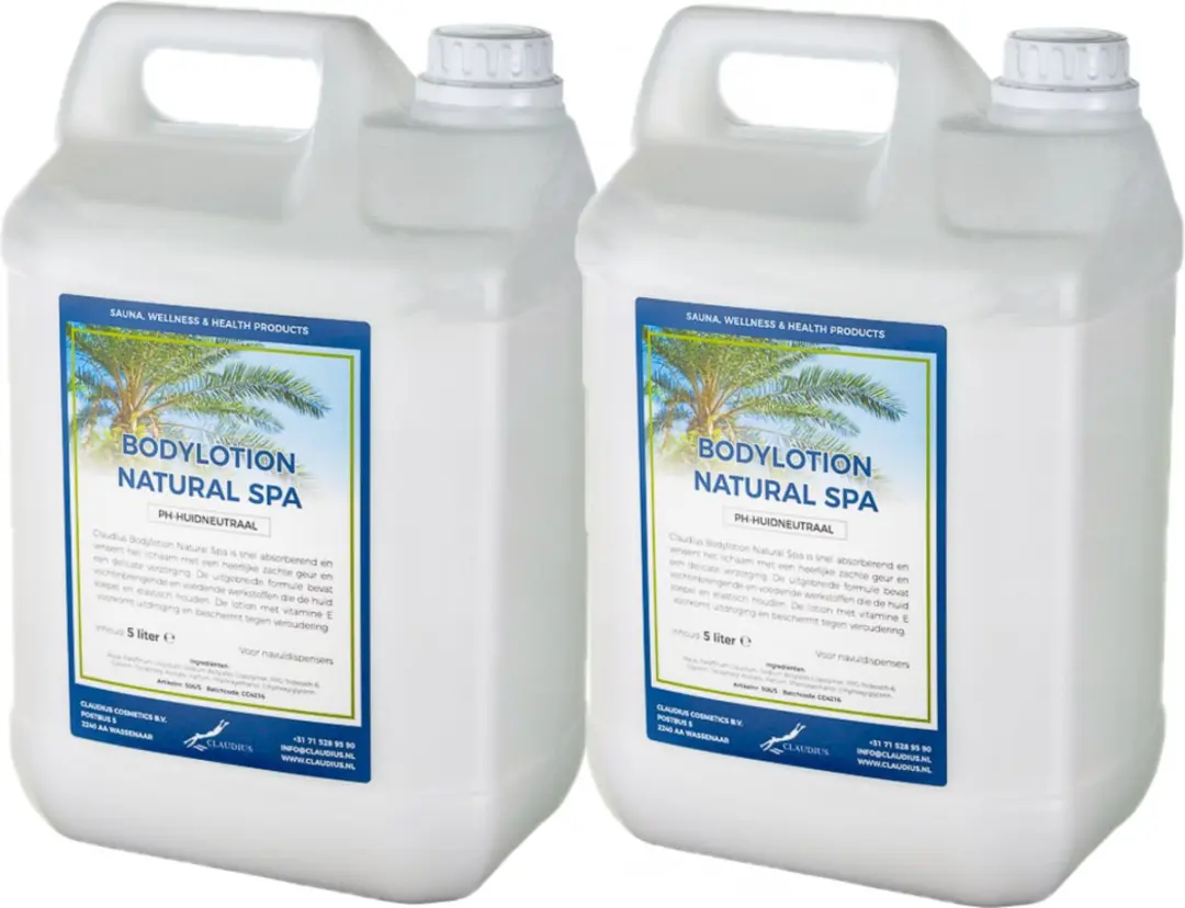 Splashbox Cosmetics Bodylotion Natural Spa 10L