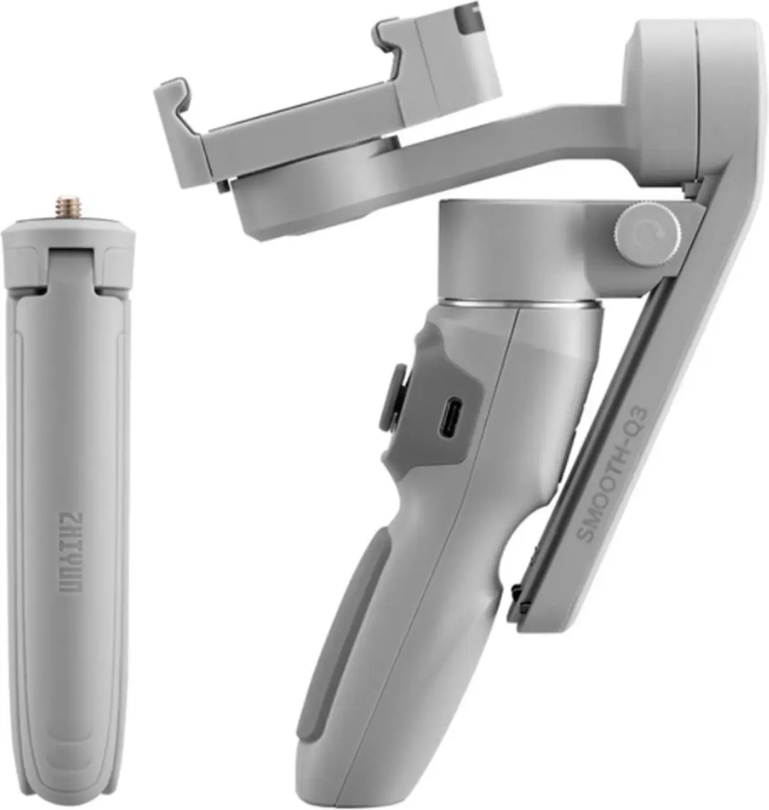 Zhiyun Smooth Q3 Gimbal - 3-assig - Licht grijs