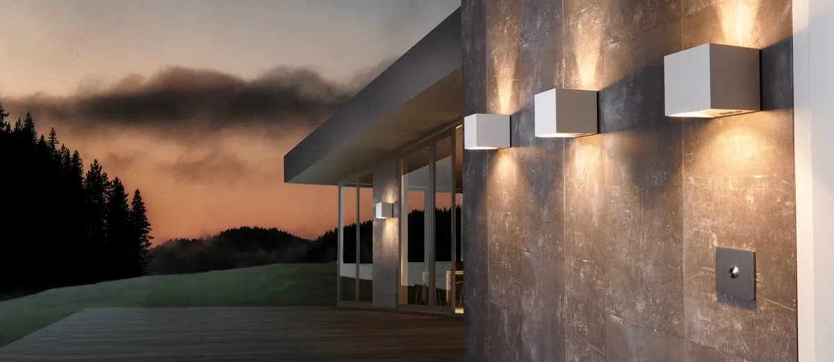 Eglo Calpino Wandlamp SMD LED IP54 - 2 Lichtpunten - Wit - afbeelding 6 van 6