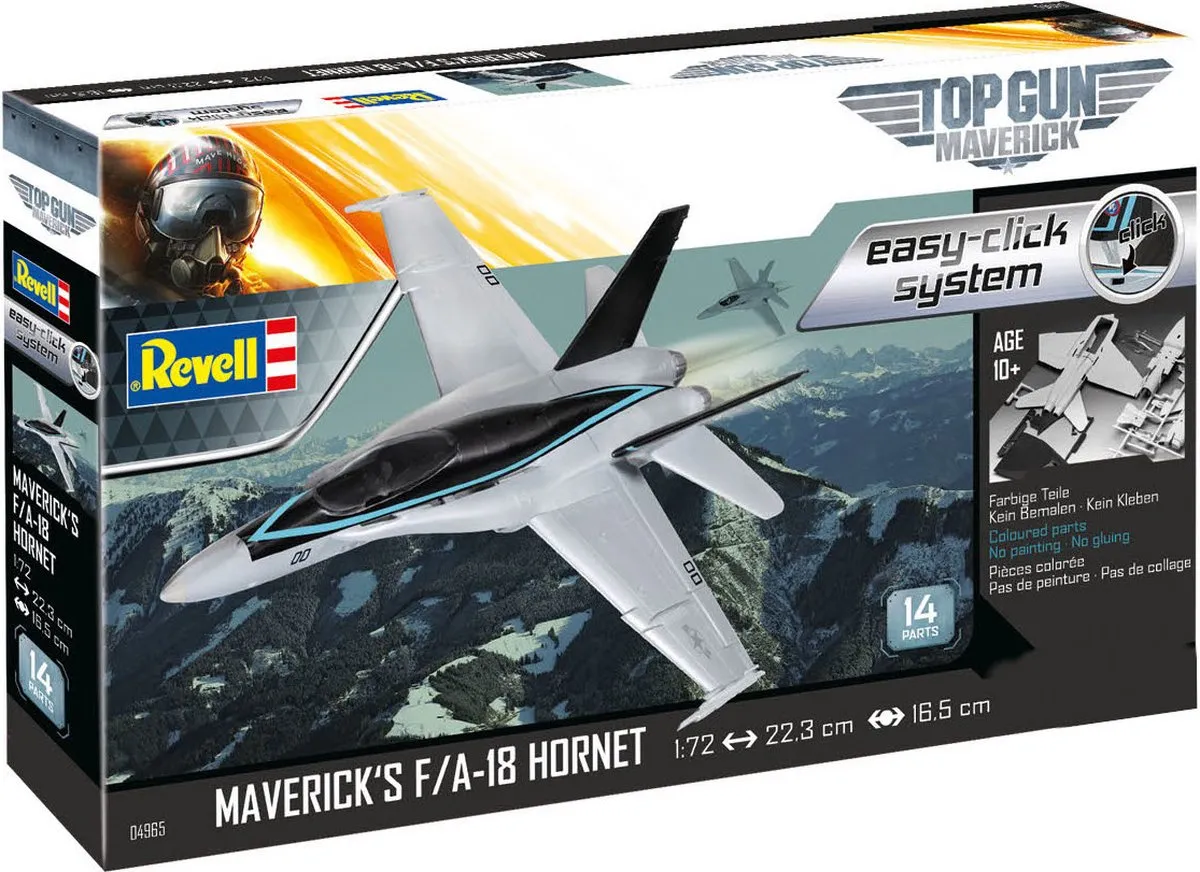 Revell Bouwset F/A-18 Hornet 22,3 cm