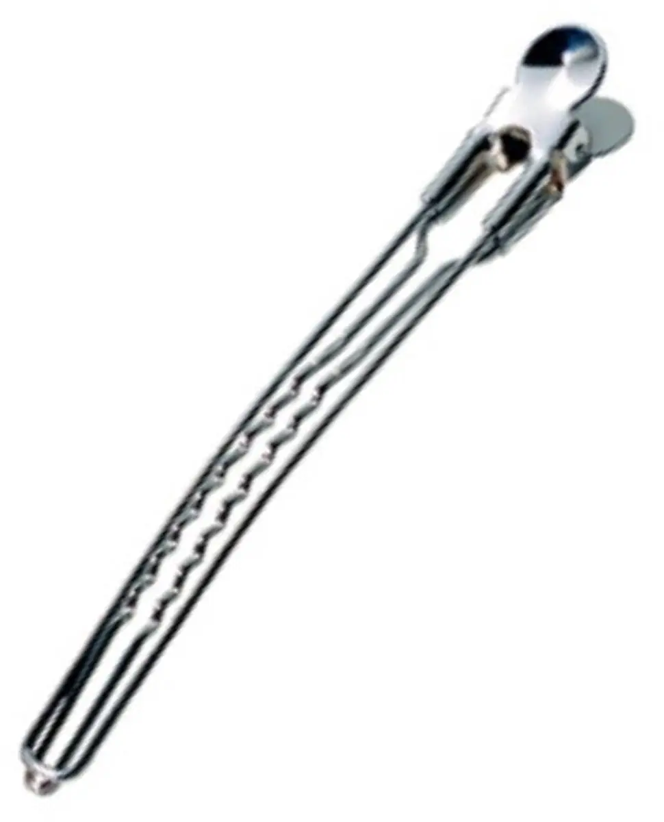 Comair Chroom Clips 12,5cm - 10 Stuks