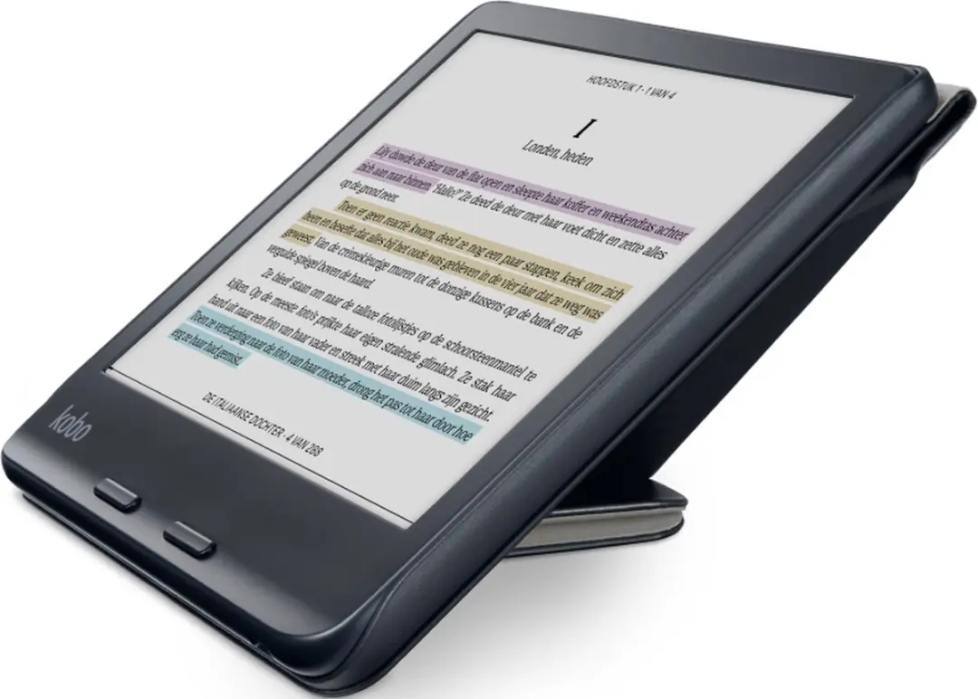Kobo Libra Colour Hoes - Zwart