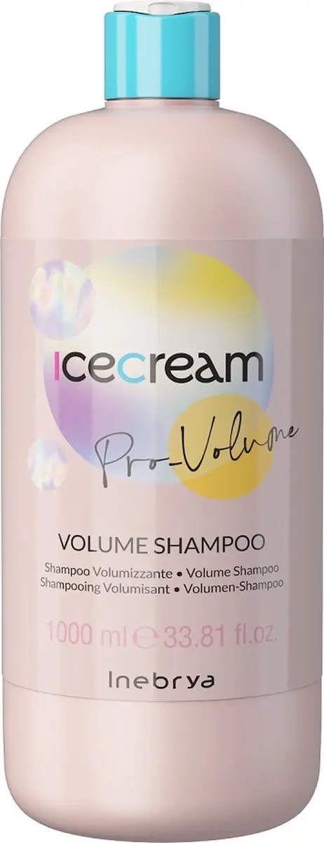 Inebrya Ice Cream Volume Shampoo 1000ml