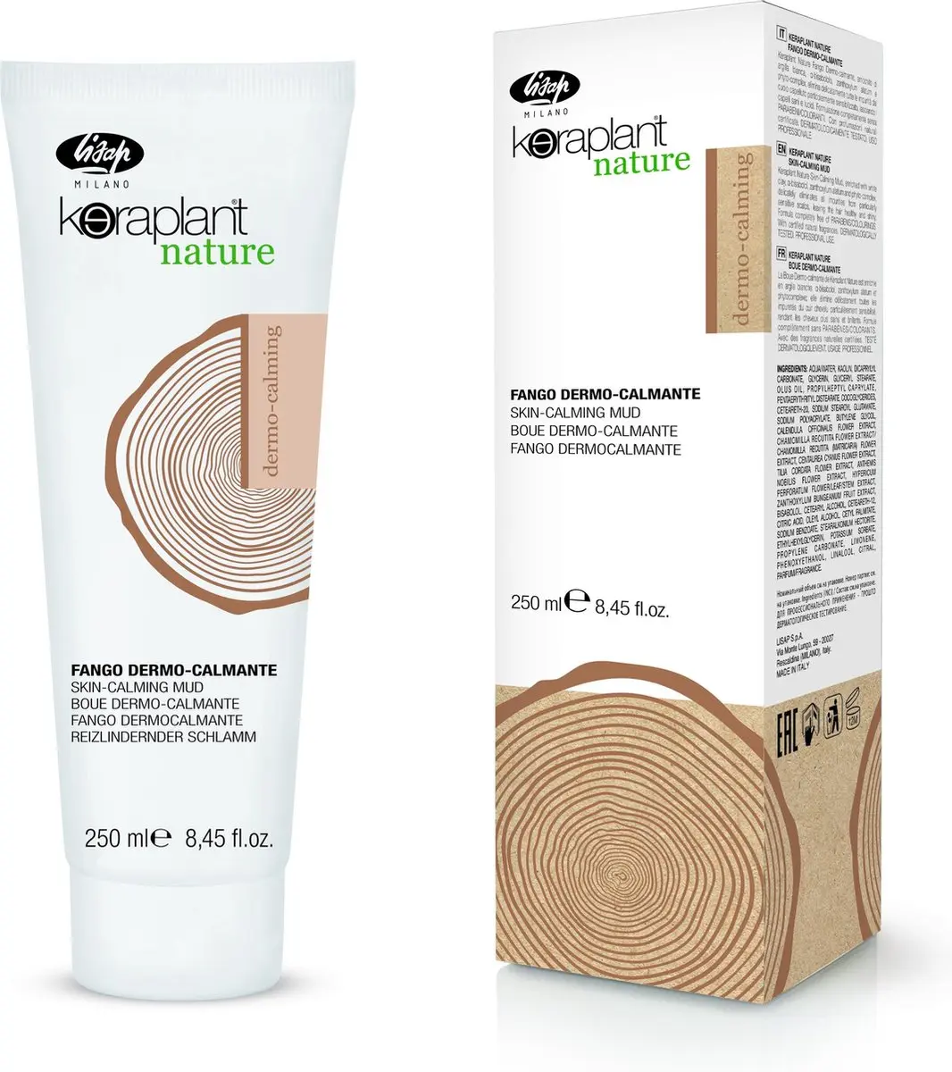 Lisap Keraplant Nature Skin-Calming Mud Masker 250ml