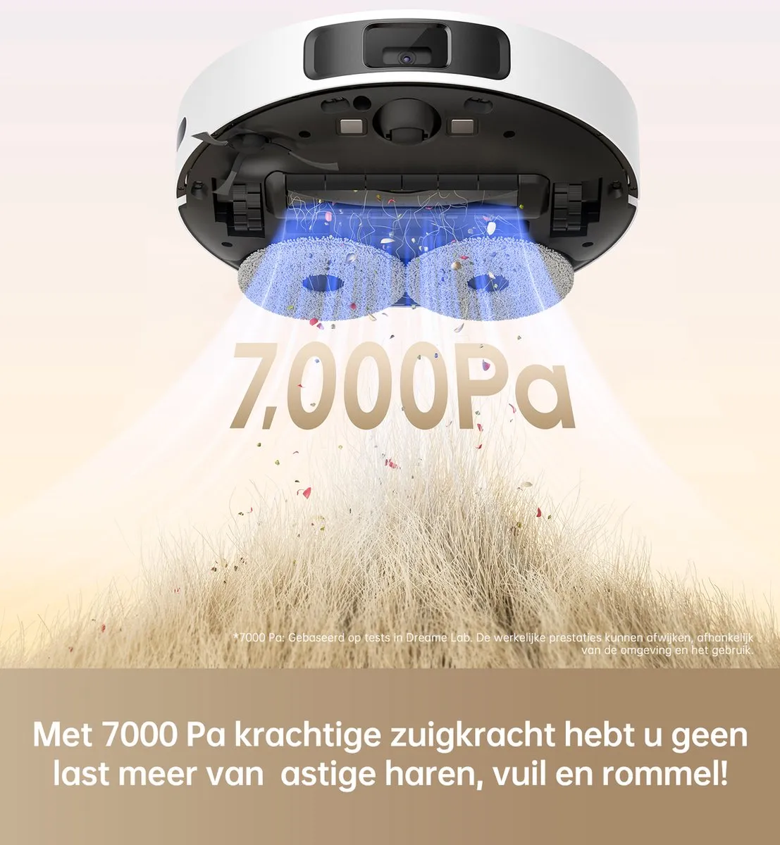 Dreame L10s Pro Gen 2 Robotstofzuiger - 4000 Airwatts - Wit
