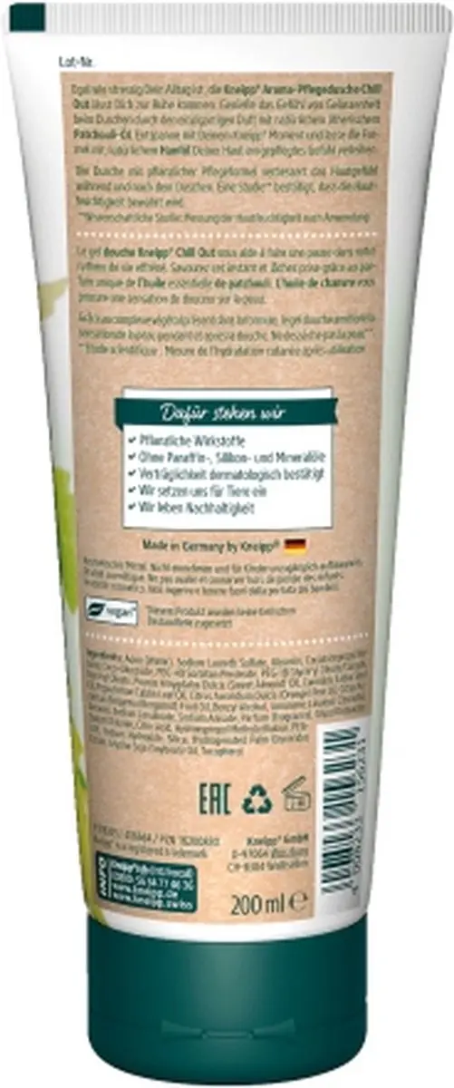 Kneipp Chill Out Douchegel 200ml