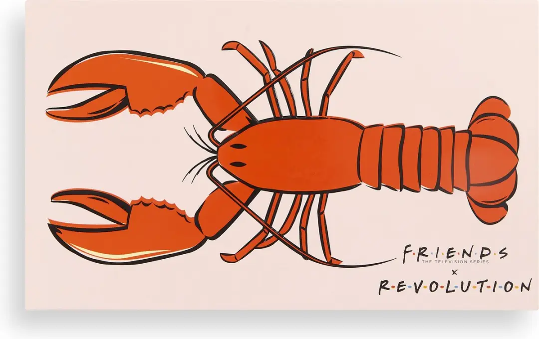 Makeup Revolution X Friends He's Her Lobster Palette - 21 Oogschaduwen