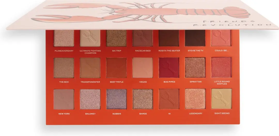 Makeup Revolution X Friends He's Her Lobster Palette