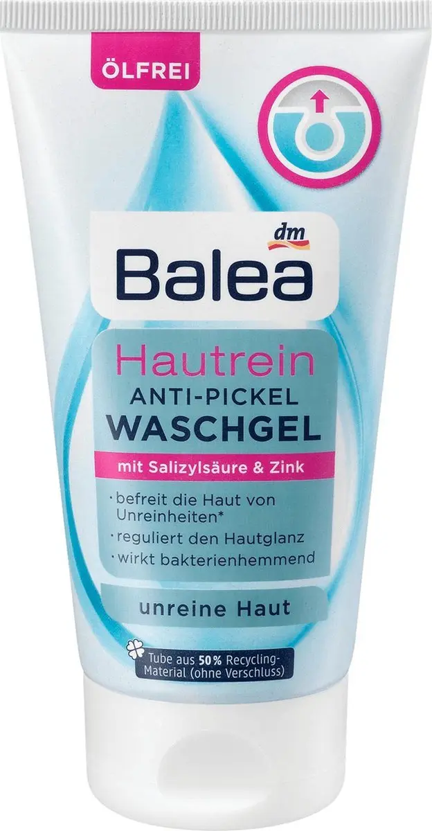 Balea Skin Clean Anti-Puistjes Wasgel 150ml