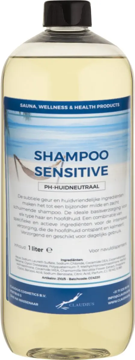 Splashbox Cosmetics Sensitive Care Shampoo 1L