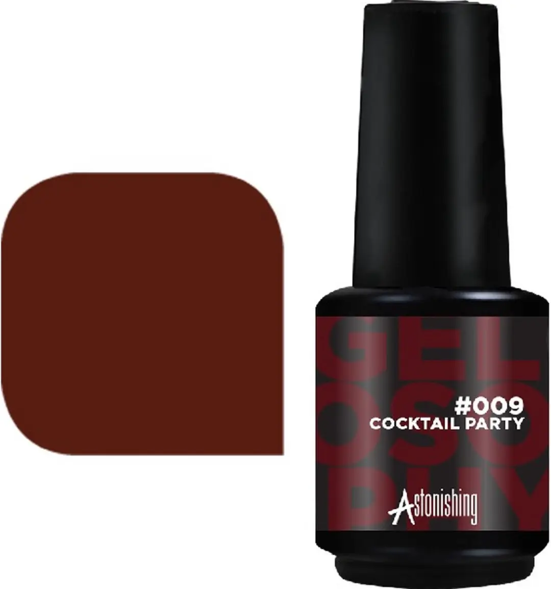Astonishing #009 Cocktail Party Kleurstof 15ml - Zwart