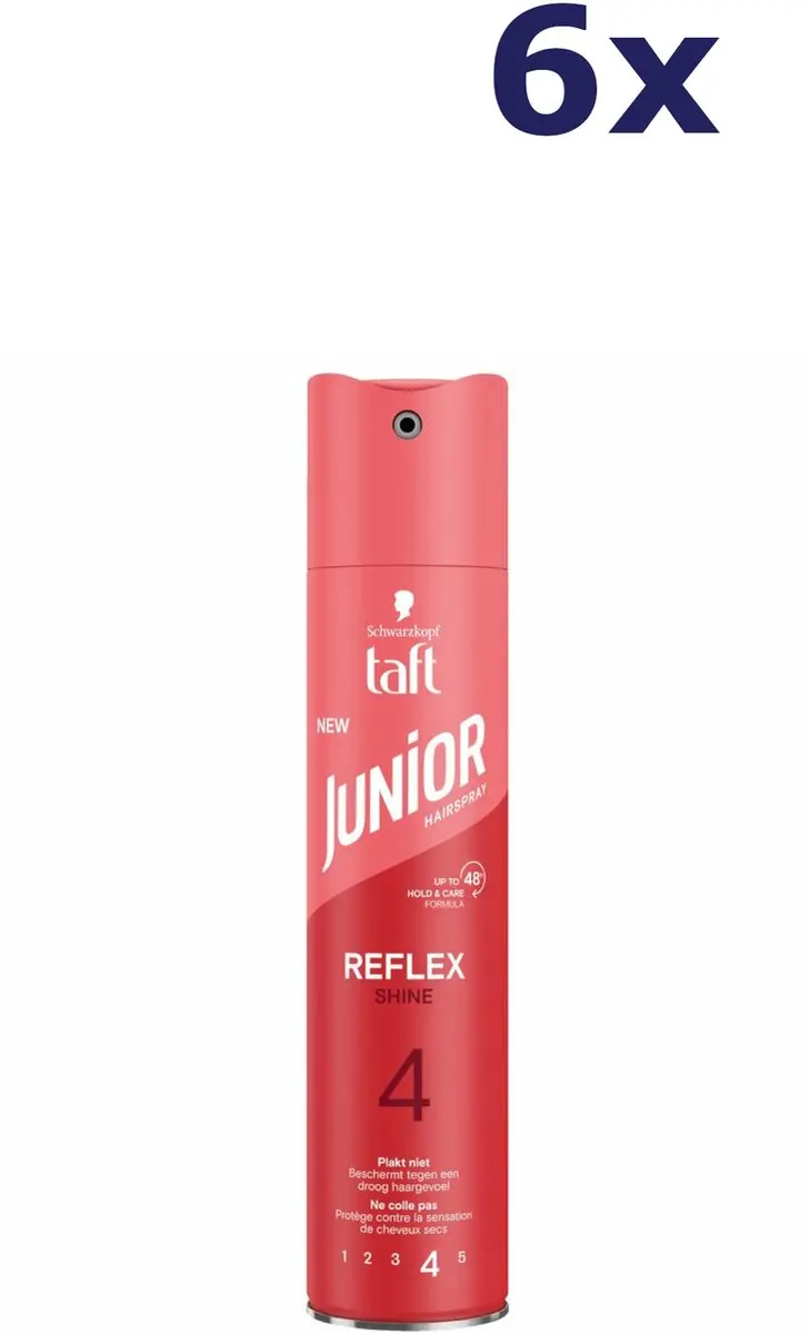 Taft Junior Hairspray Ultra Reflex Shine 250ml