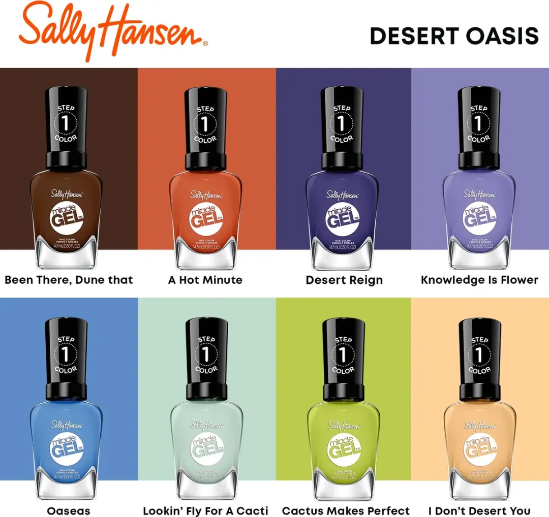 Sally Hansen Miracle Gel Nagellak 684 Lookin Fly For A Cacti - 14.7ml