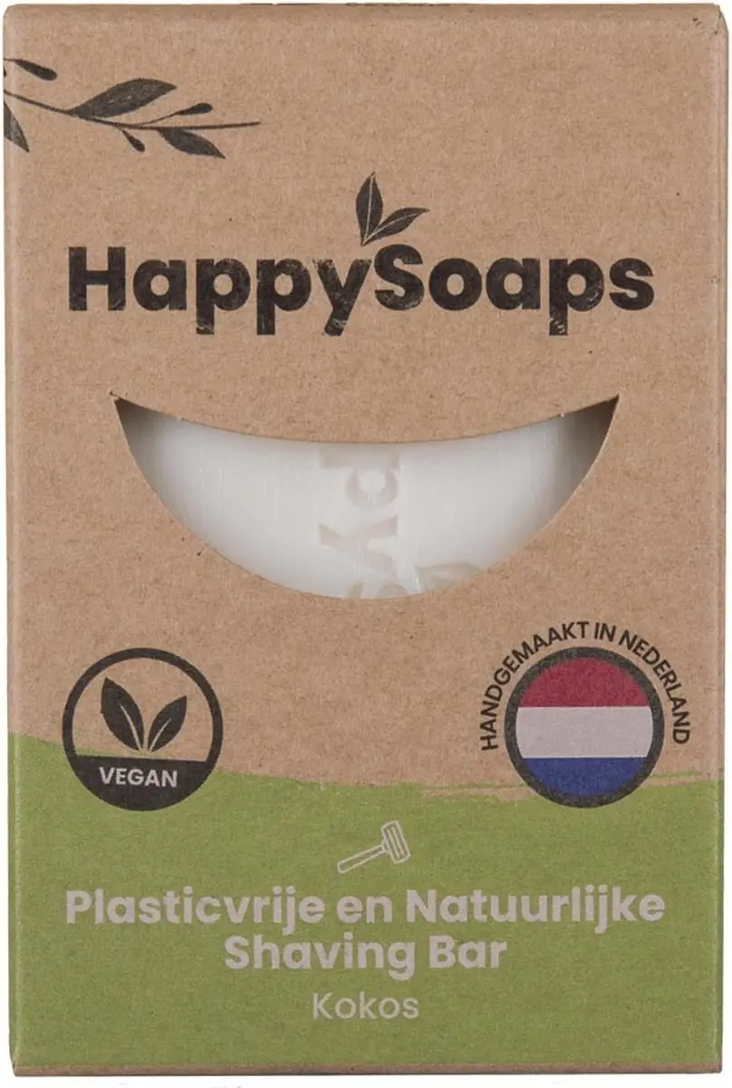 HappySoaps Shaving Bar Kokos