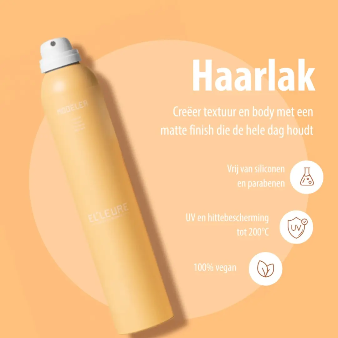Elleure Modeler Haarlak 300ml - 10 Stuks