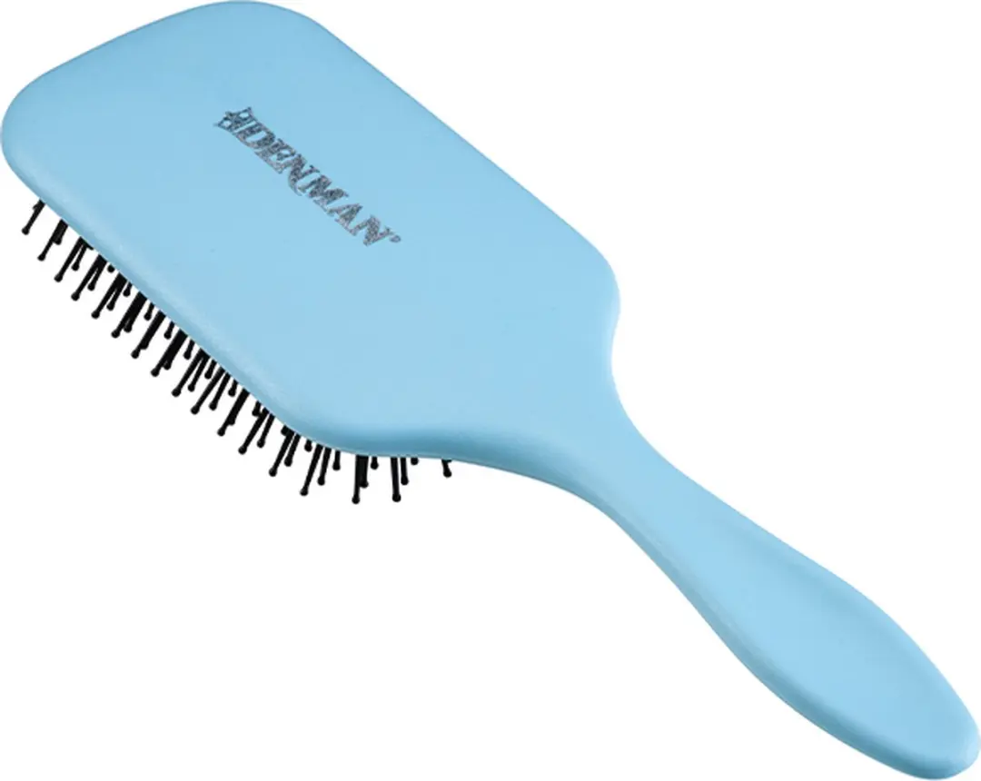 Denman Grooming D83 Paddle Brush - Baby Blauw